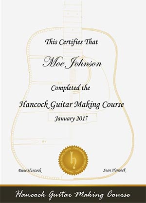 Guitar Maker Certification