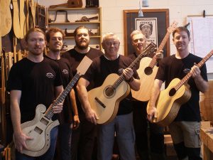 Hancock Guitar Making Course Aug 2018 Class