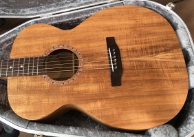Australian Blackwood Guitar Made At Hancock Luthier Course