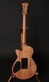 Back of Hancock Electric Guitar with Queensland Maple Body & Neck