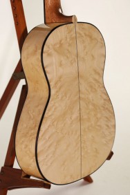 Classical Guitar Back and Sides in Birdsey German Maple