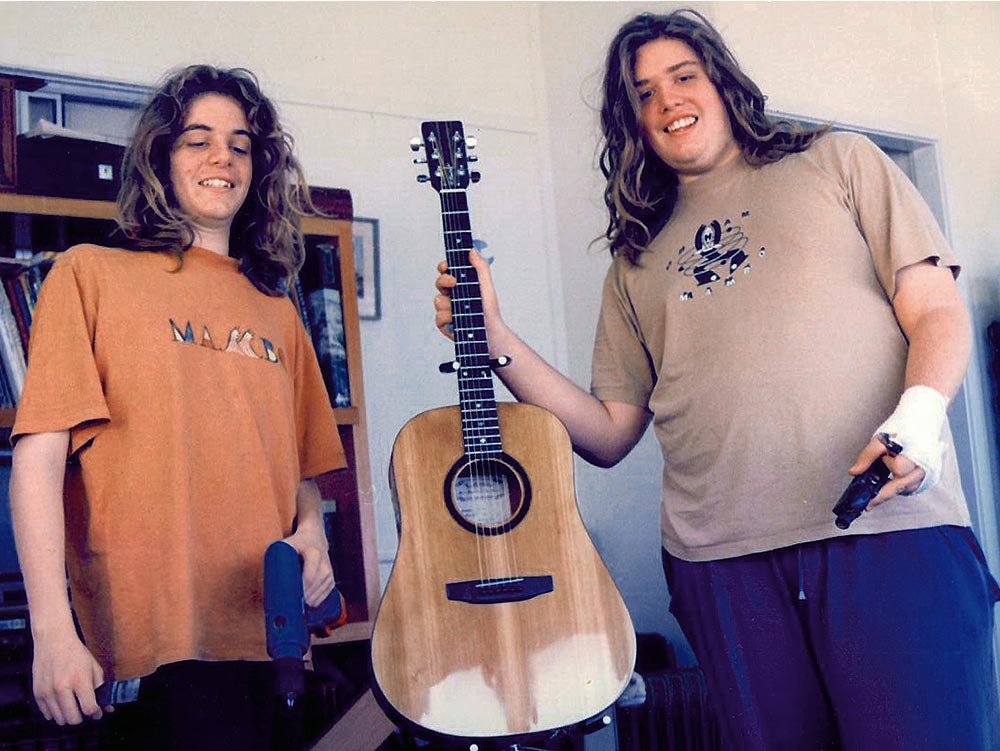 Dane and Sean Hancock circa 1995