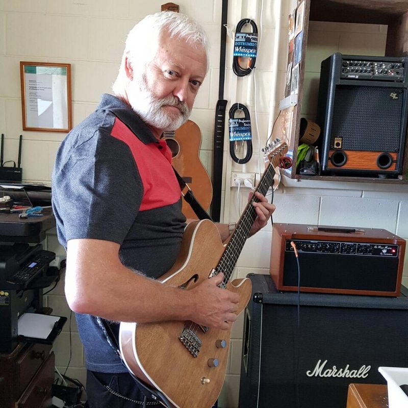 Darrin-Playing-Electric-Guitar-he-Built-at-Course
