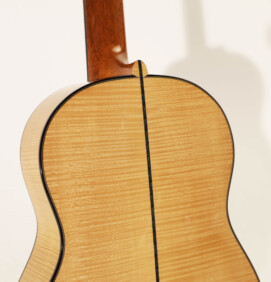 Flamed Maple Back