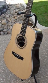 Dreadnought Guitar with Spruce Top Made at Lutherie Course