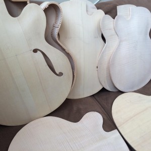Collection of Archtop Guitar Plates