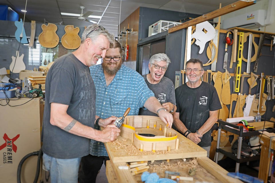 Hancock Guitar Making Course February 2022