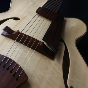 Hancock Archtop Guitar with Three-Piece Adjustable Wedge Bridge