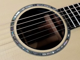 Abalone Rosette with Bound Soundhole