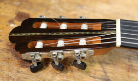 Headstock with Wheat Inlay