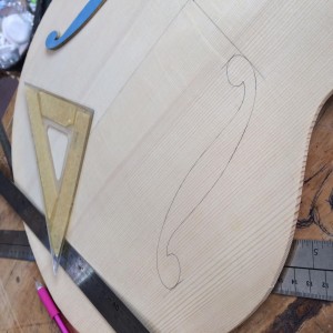 Marking the Soundports on a Top