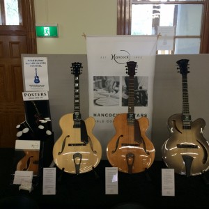 The Hancock Guitars Display